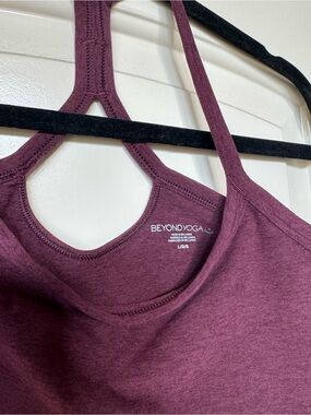 Beyond Yoga Plum Racerback Sports Tank - Plum